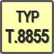 Piktogram - Typ: T.8855